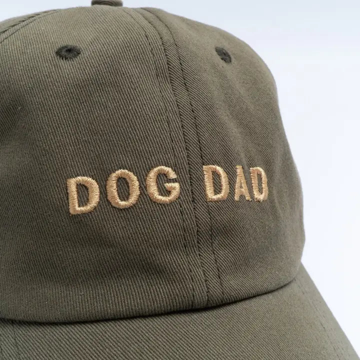 Image de la casquette DOG DAD Olive de Lucy & Co