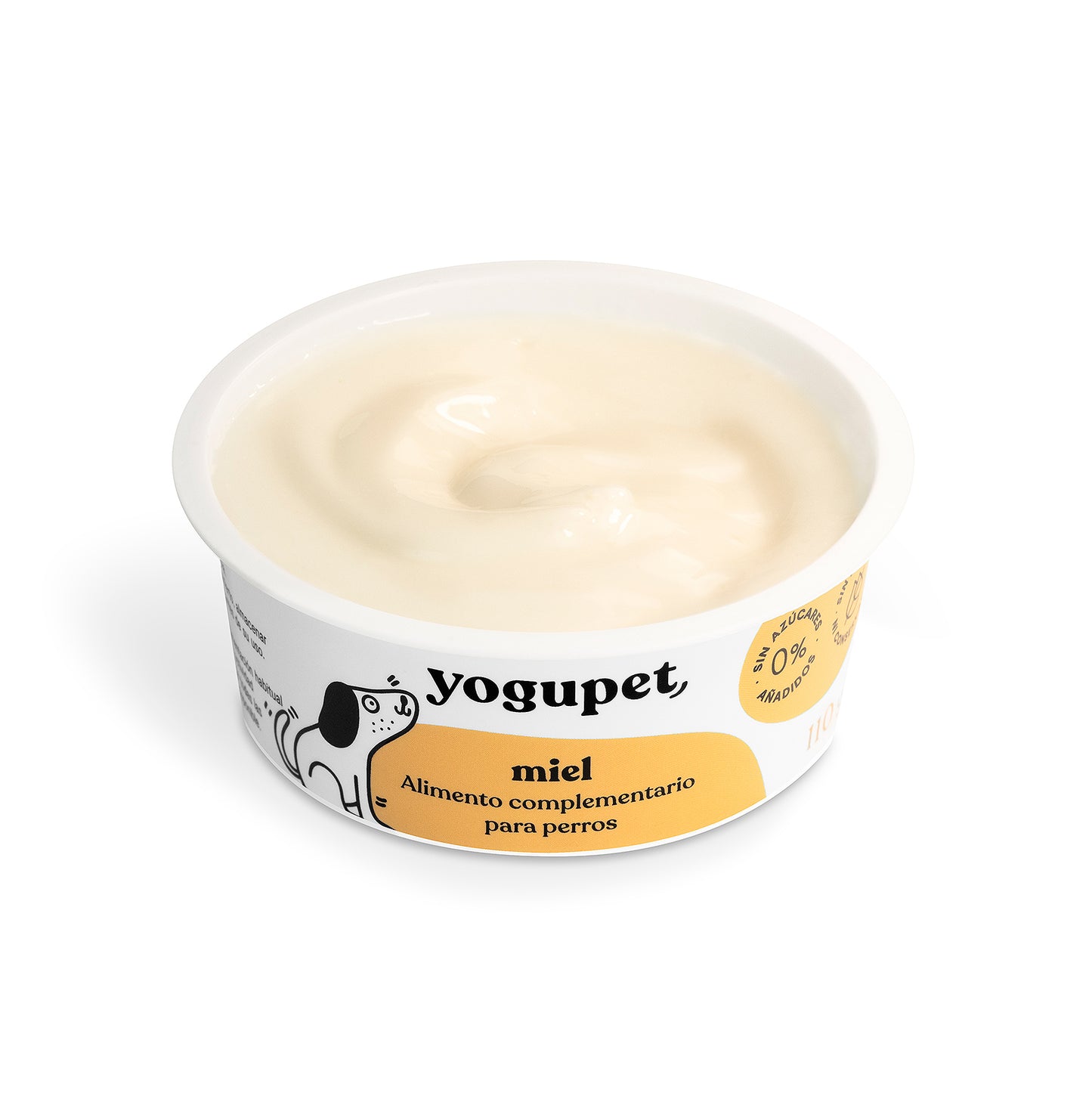 Yaourt sans lactose pour chien au miel 🍯 - 110g