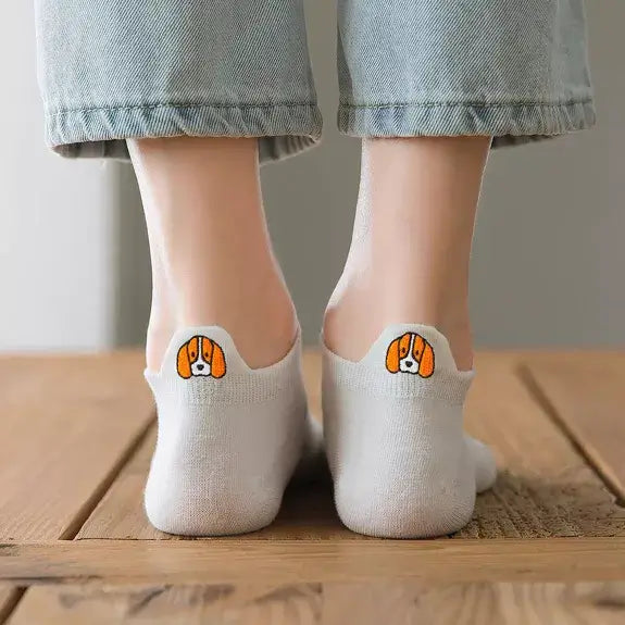 Collection de chaussettes originales avec motifs de chiens et de chats - Tites Chaussettes