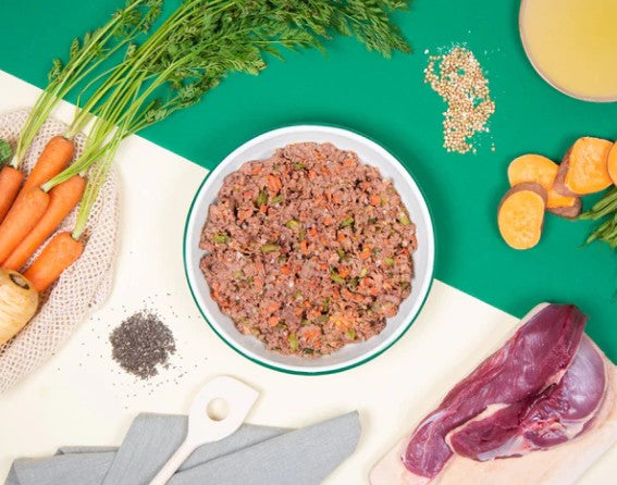 Alimentation fraiche pour Chiens