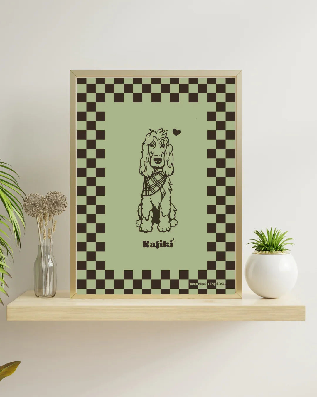 BeeBrush – Affiches Pop Animalières exclusives DOG DéliCAT - DOG DéliCAT