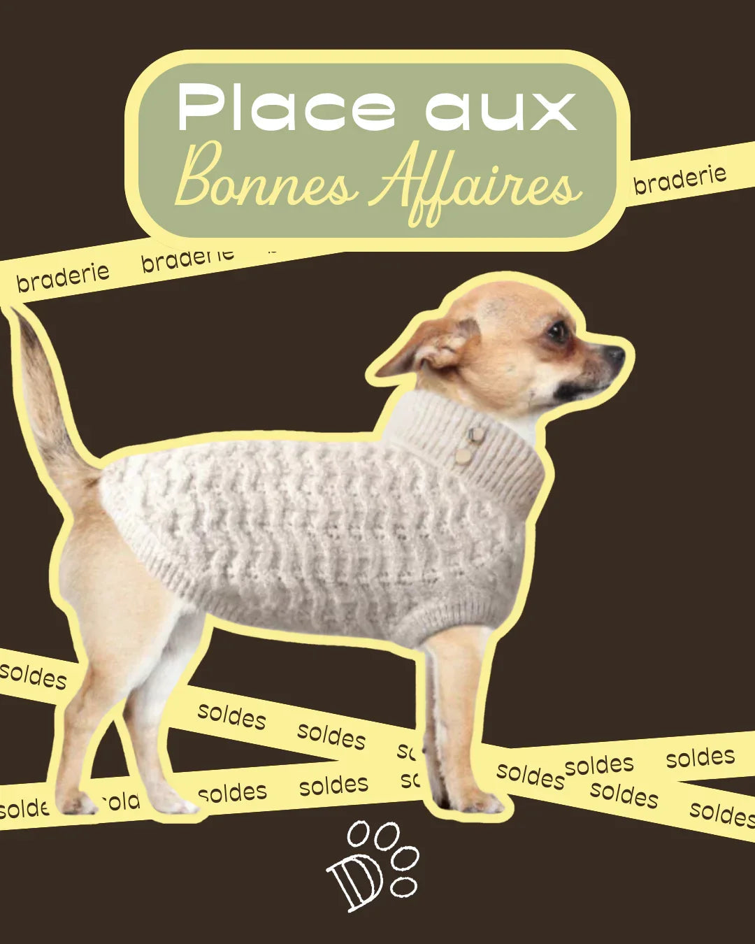 BONNES AFFAIRES CHIEN & CHAT – Accessoires stylés en promo pour poilus heureux - DOG DéliCAT