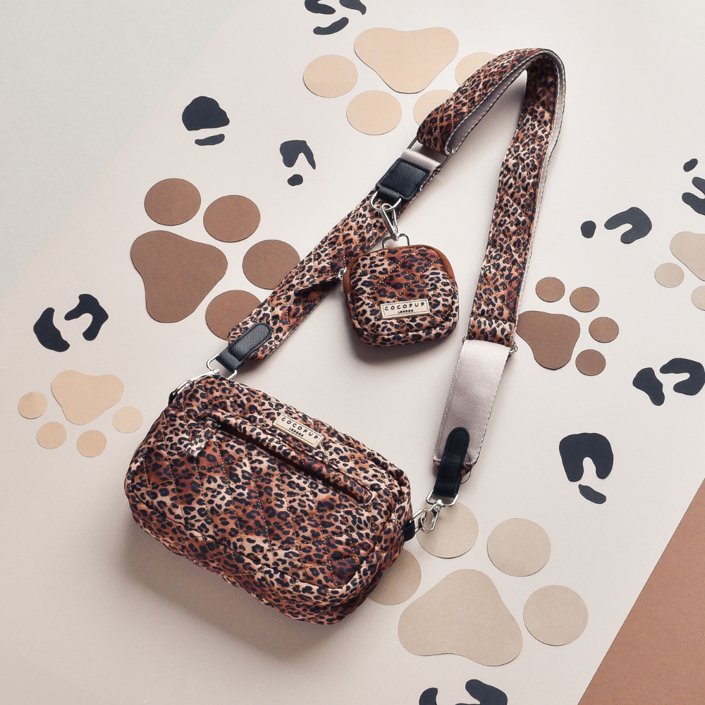 Pochette à friandises pour Chiens - Léopard matelassé