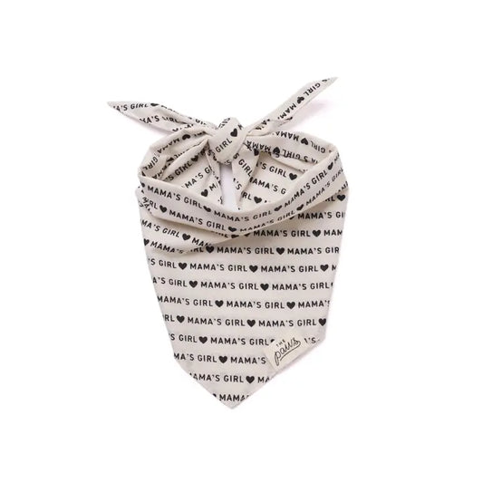 Bandana pour chien Mama's Boy ou Mama's Girl