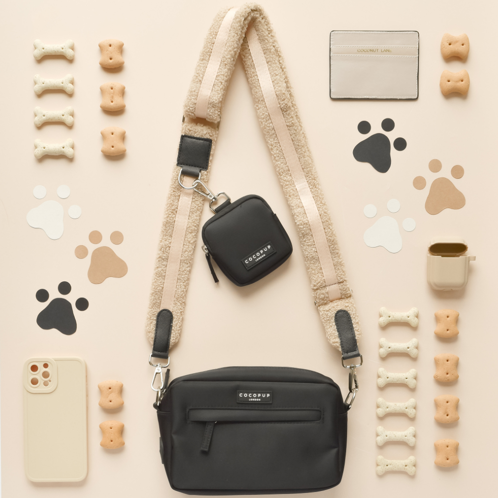 Bandoulière de Sac de Promenade pour Chiens – Teddy Rupert