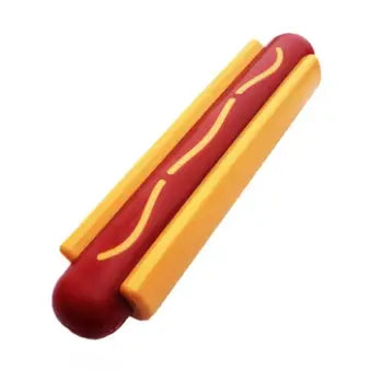 Jouet à mâcher hot dog en nylon - SodaPup : jouet interactif pour chiens, résistant et amusant