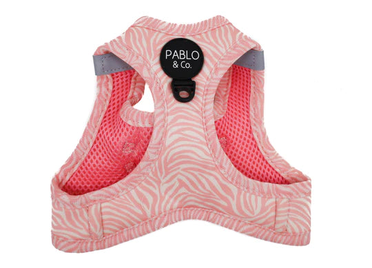 Harnais chat Pink Zebra step in