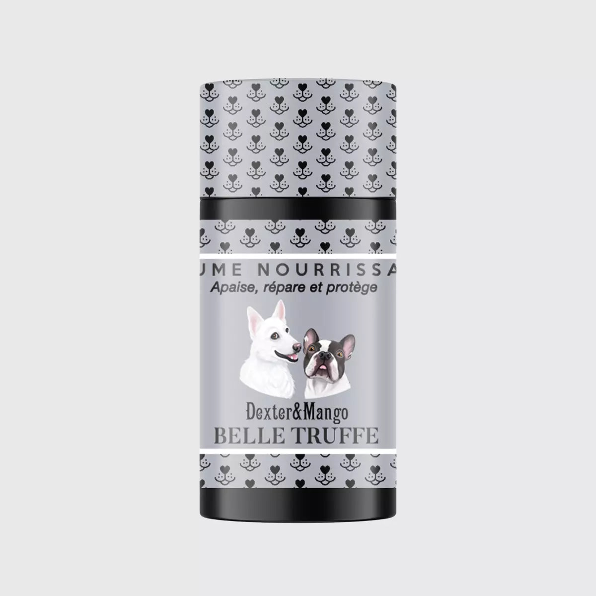 Baume pour chien 100% naturel, vegan, cruelty free, eco-friendly et fabriqué en France avec amour ❤ Le baume Belle truffe est un baume naturel qui protège, répare et aide à prévenir la truffe sèche et craquée. En format stick très pratique. Baume Dexter&Mango chez DOG DELICAT.