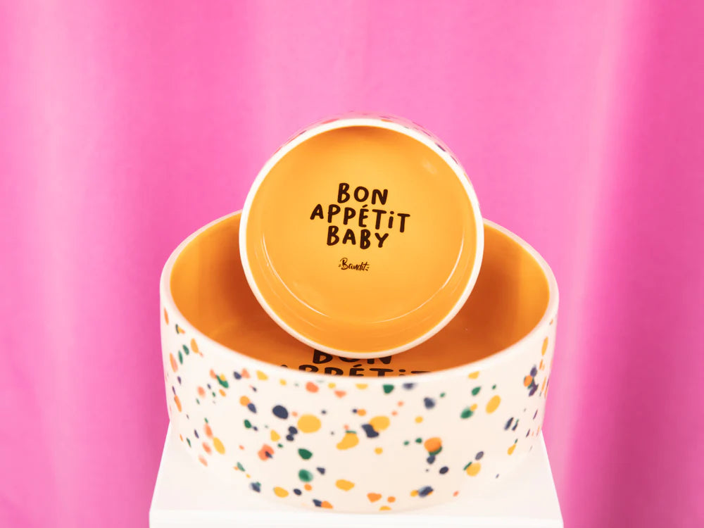 BON APPÉTIT BABY Gamelle pour chien et chat en céramique de la marque BANDIT