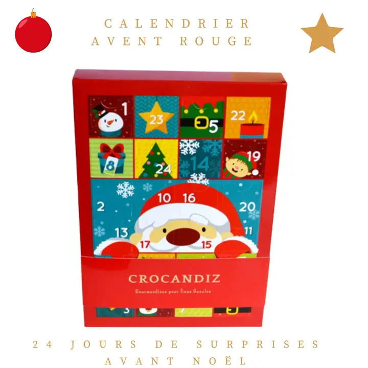 Calendrier de l’Avent pour Chiens Crocandiz – 24 biscuits de Noël !