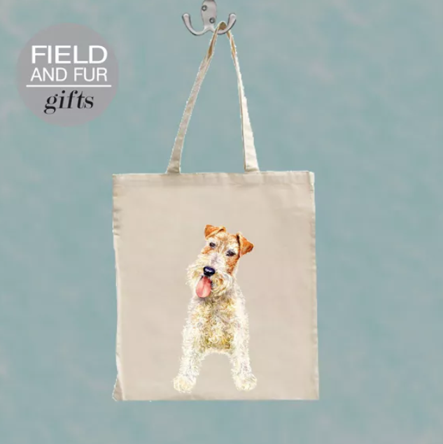 Tote Bag Aquarelle Chien