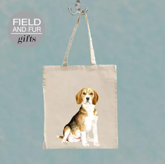 Tote Bag Aquarelle Chien