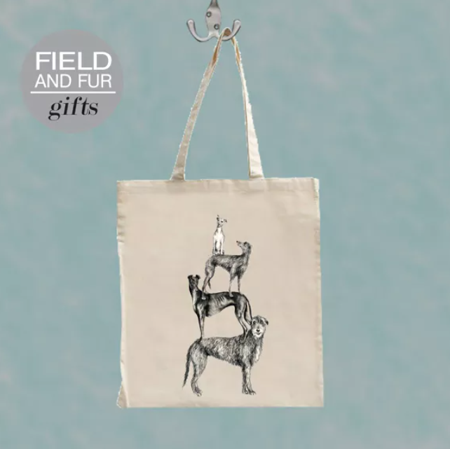 Tote Bag Aquarelle Chien