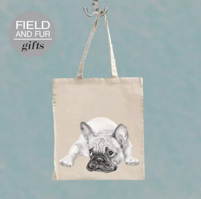Tote Bag Aquarelle Chien