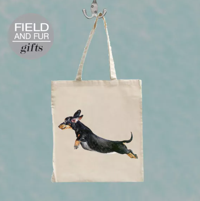 Tote Bag Aquarelle Chien