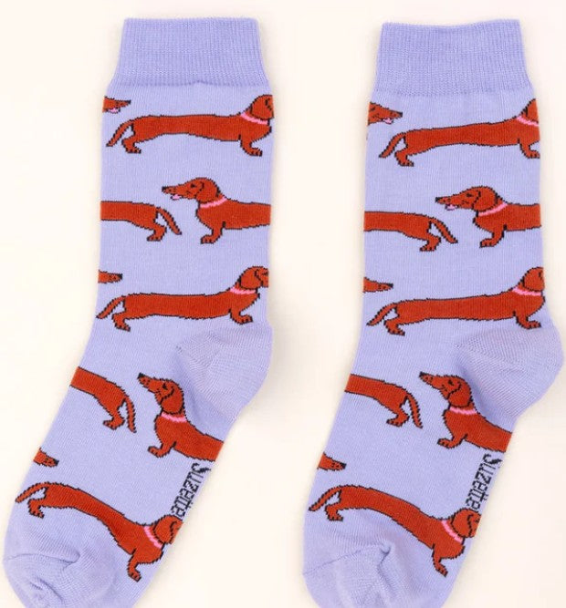 chaussettes teckel coton oeko-tex made in france