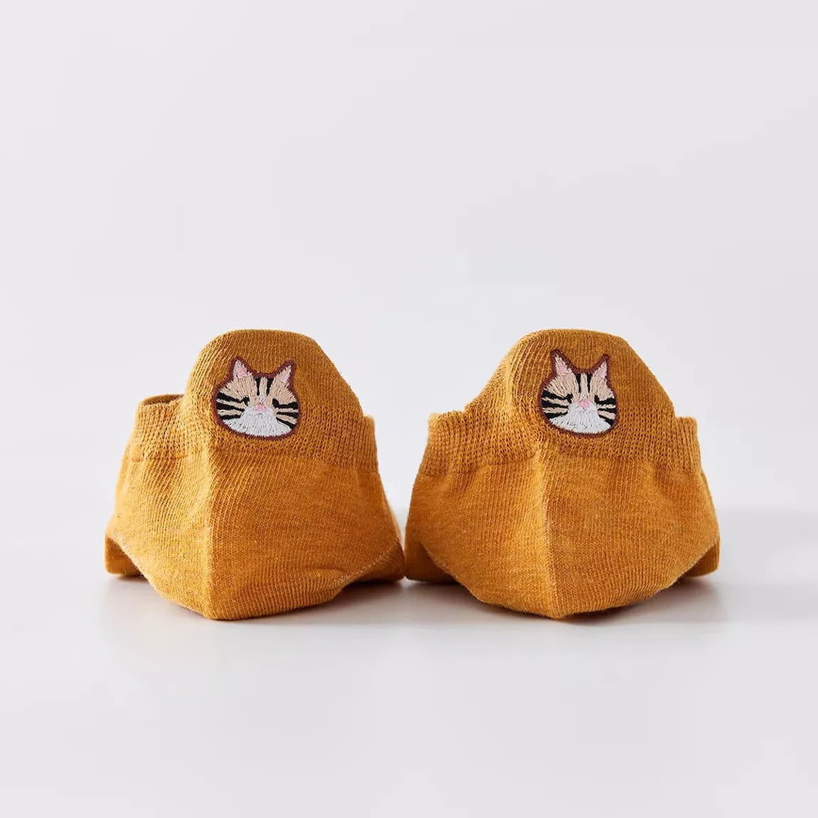 Chaussettes Languette Chat Moustaches