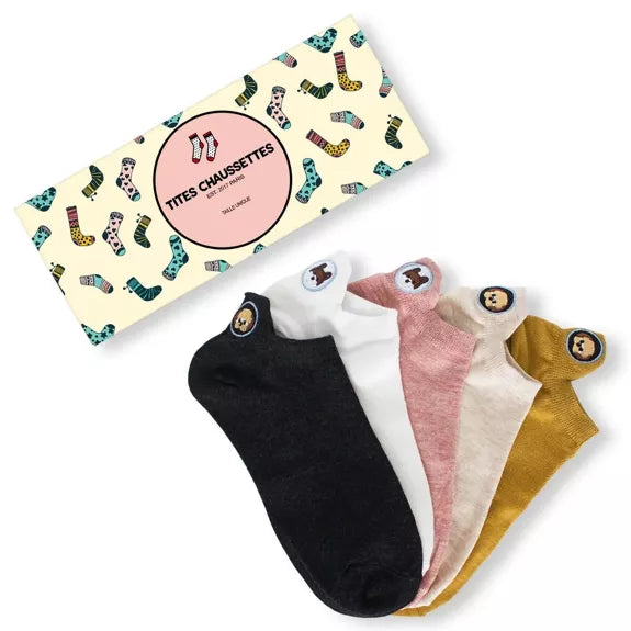Chaussettes Languette Chiens Dépareillées - Collection Tites Chaussettes - DOG DELICAT