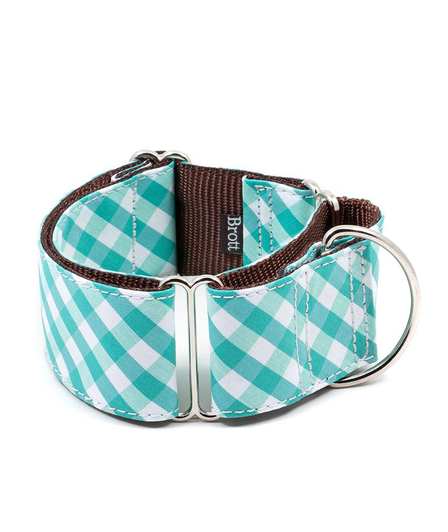 Collier Martingale vichy Pedrosa Brott pour lévriers