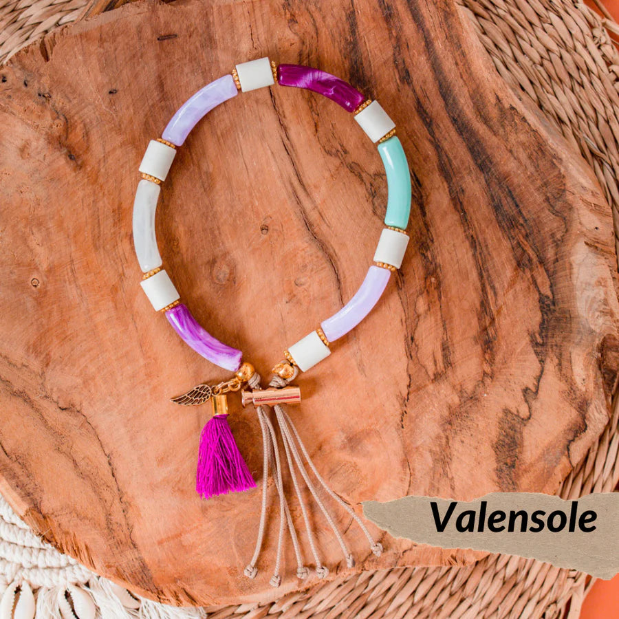 Collier porte-médaille pour chien en perles EM Bijoux - Valensole