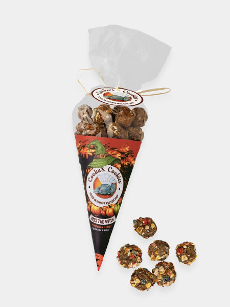 Biscuits Halloween pour chien Kiss the Witch – Cooka's Cookies – DOG DéliCAT