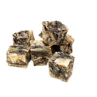 Cubes de peau de morue séchée pour chien Eli – Eli Pet Products – DOG DéliCAT