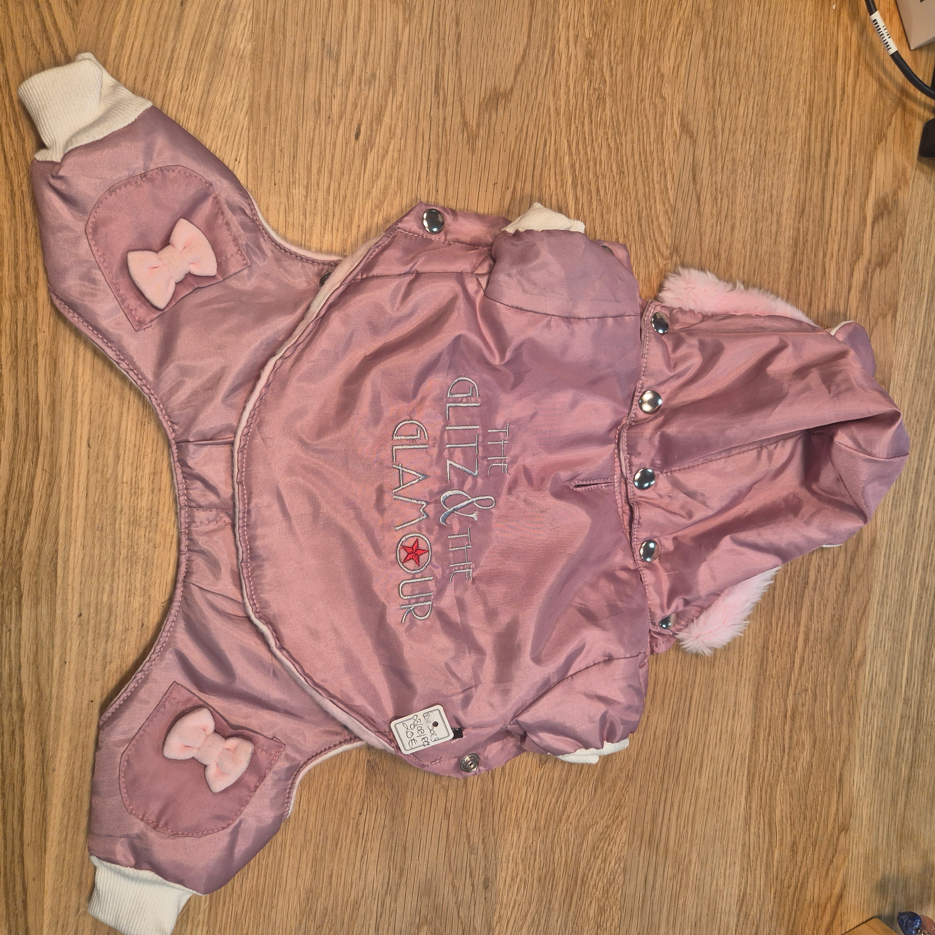 Doudoune chien Doggy Dolly rose T20 seconde main dépôt vente
