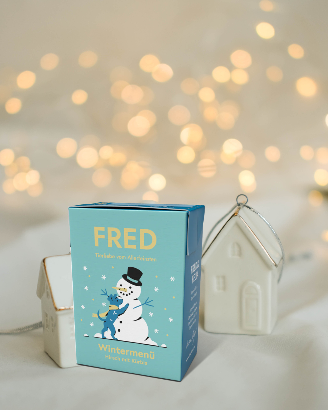 FRED MINI menu d’hiver chien – chevreuil et citrouille 190g