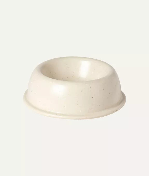 Gamelle pour chien en céramique White Bone Bole par Cafide