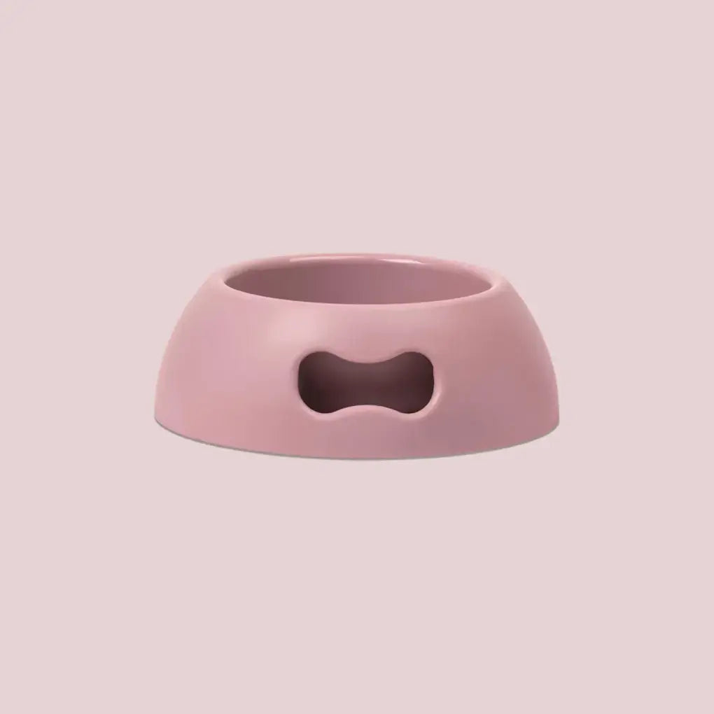 Gamelle pour chien écologique et indestructible en polypropylène – United Pets - Rose - Taille M