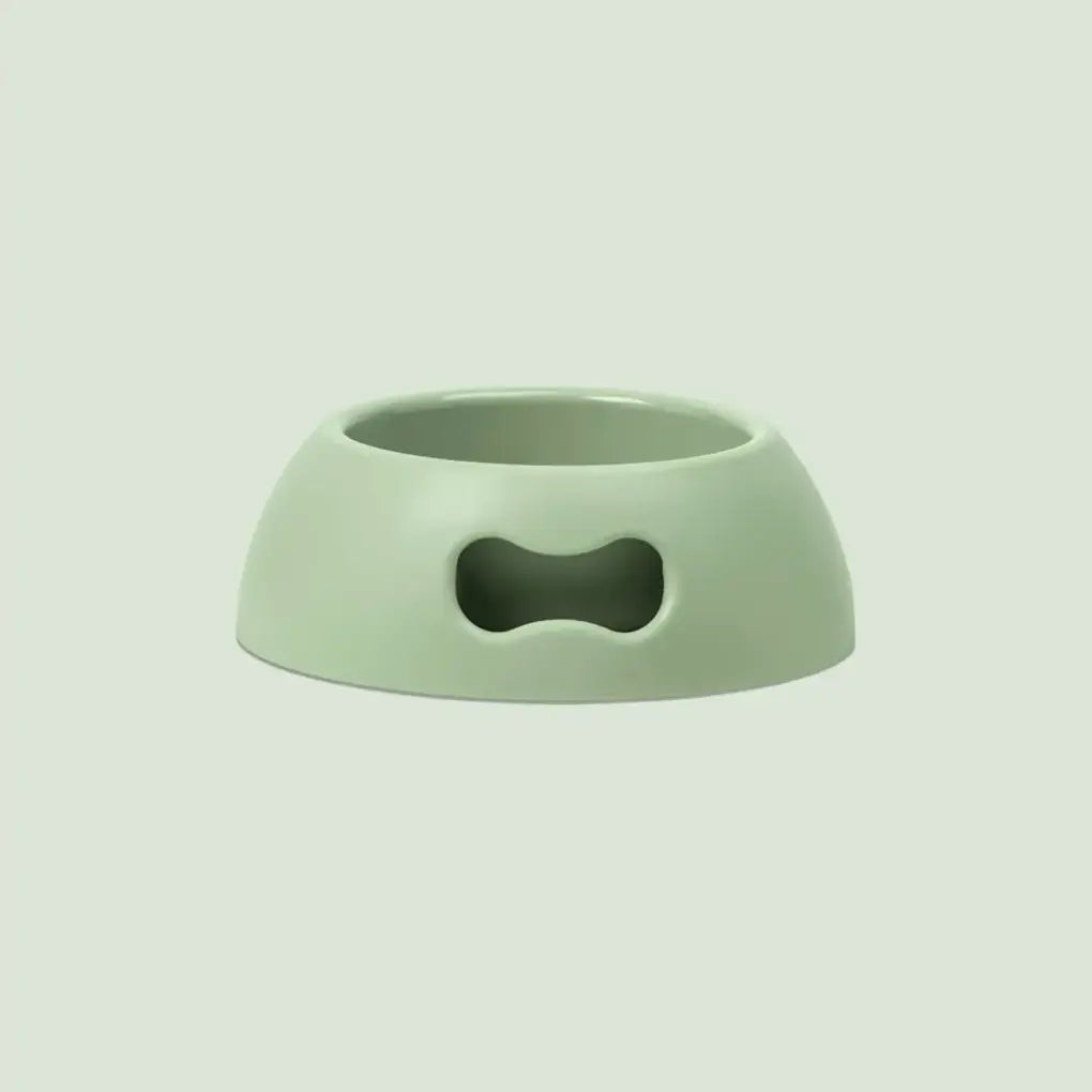 Gamelle pour chien écologique et indestructible en polypropylène – United Pets - Vert - Taille M