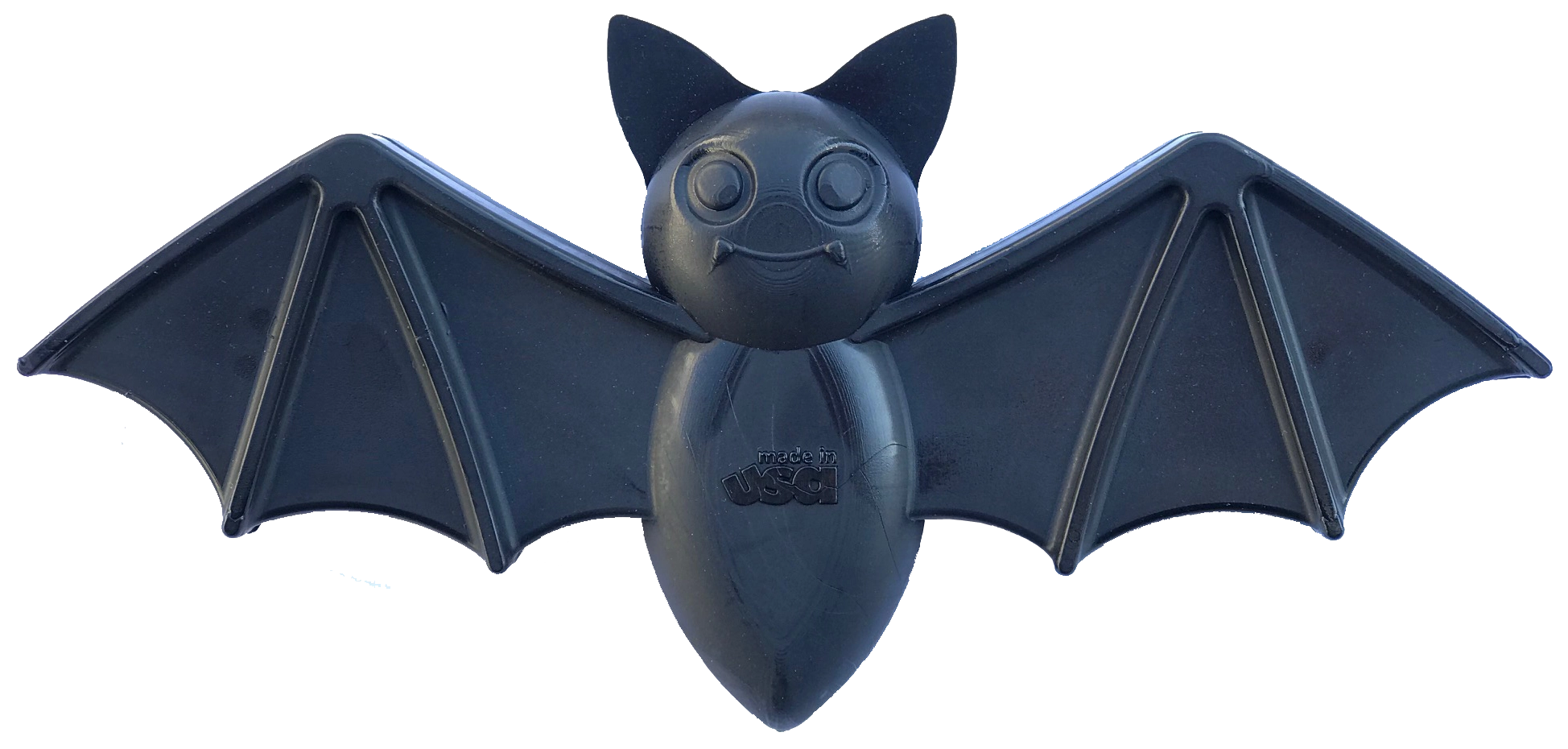 Jouet à mâcher en nylon Chauve-souris ultra-résistant pour chien SodaPup, aide à l'hygiène dentaire.
