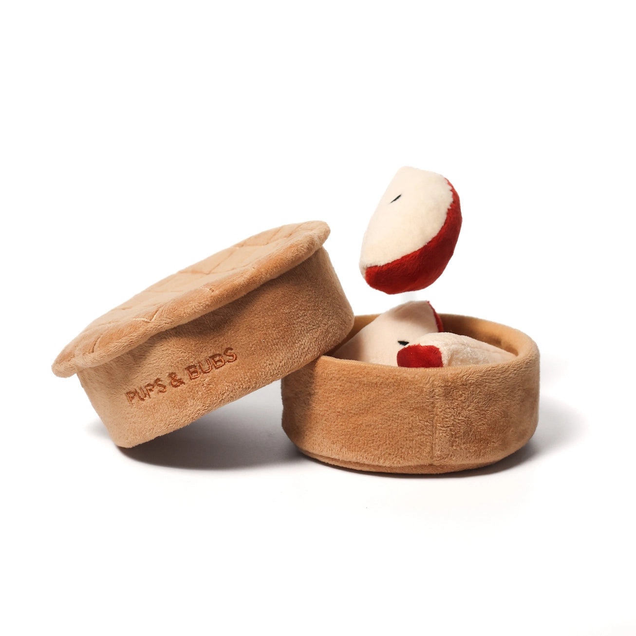 Jouet d’occupation chien tarte aux pommes Pups & Bubs