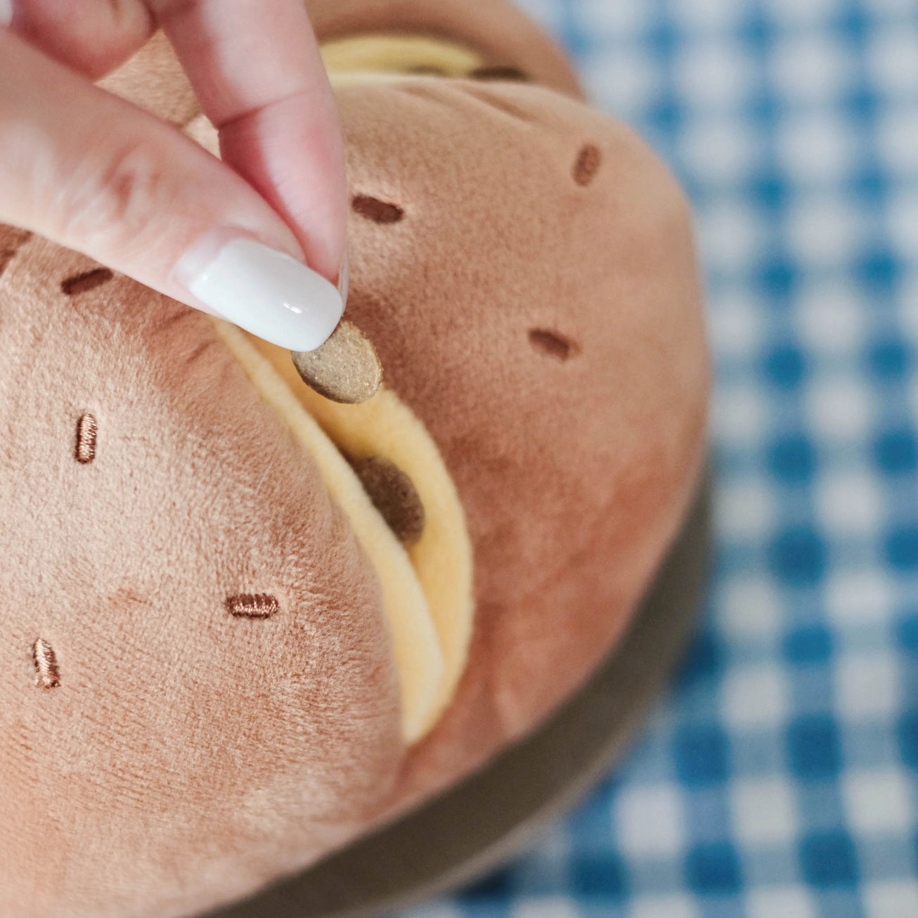 Jouet olfactif chien avec 5 poches à friandises