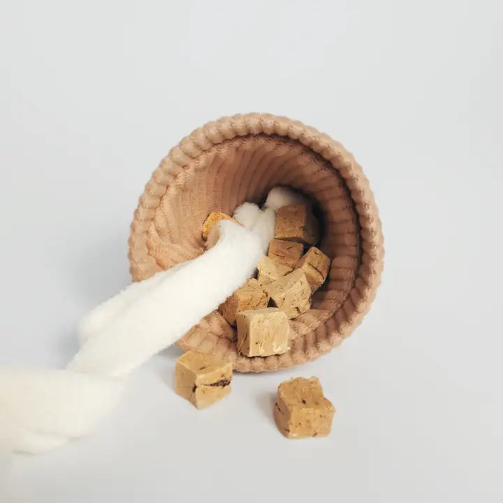 Jouet interactif de fouille pour chien en forme de glace - Ice Cream Pop de Lambwolf Collective.