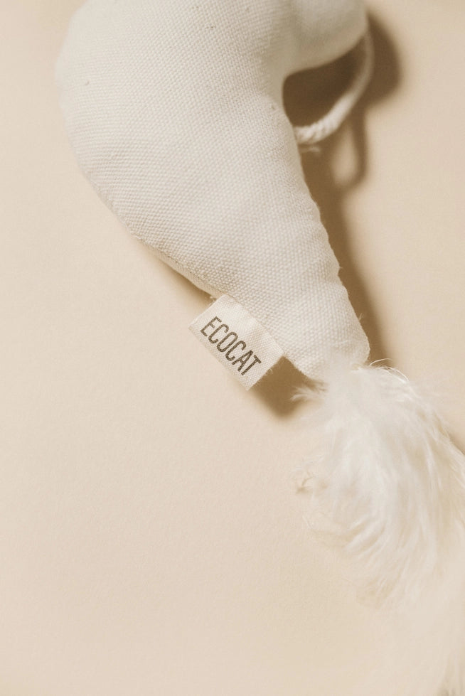 Jouet oiseau pour chat Ecocat en coton biologique avec herbe à chat – DOG DéliCAT