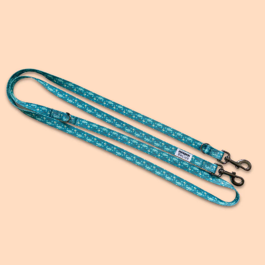 laisse bandoulière pour chien cactus nylon réglable