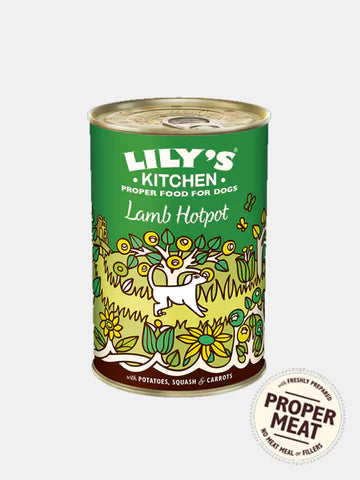 Pâtée Agneau Mijoté Lily's Kitchen - Alimentation saine et équilibrée pour chiens - Disponible chez DOG DELICAT.