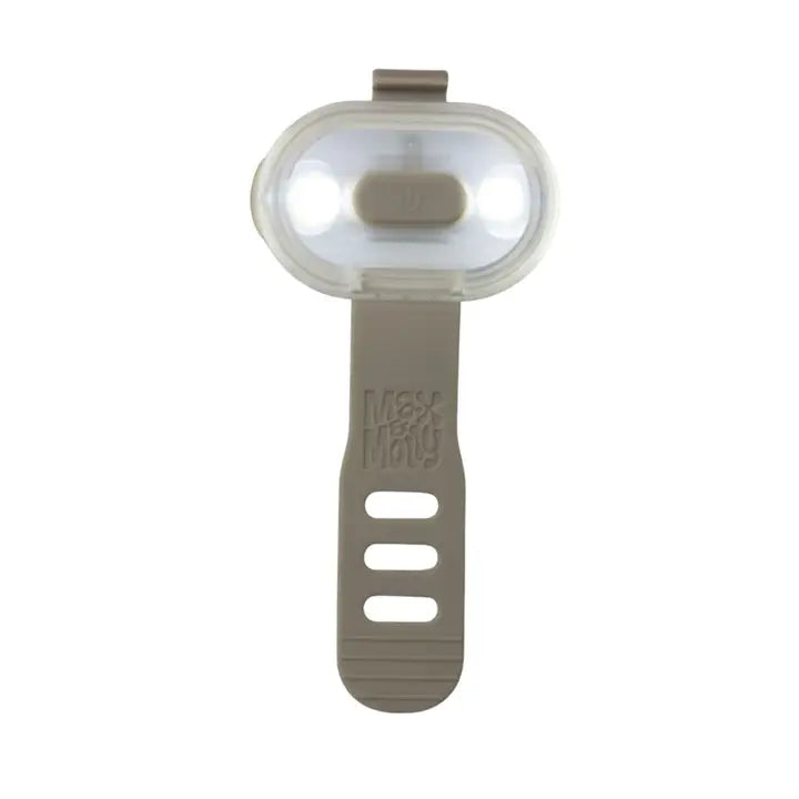 Lumière LED beige pour chien – Sécurité & Haute visibilité - MAX & MOLLY - DOG DéliCAT