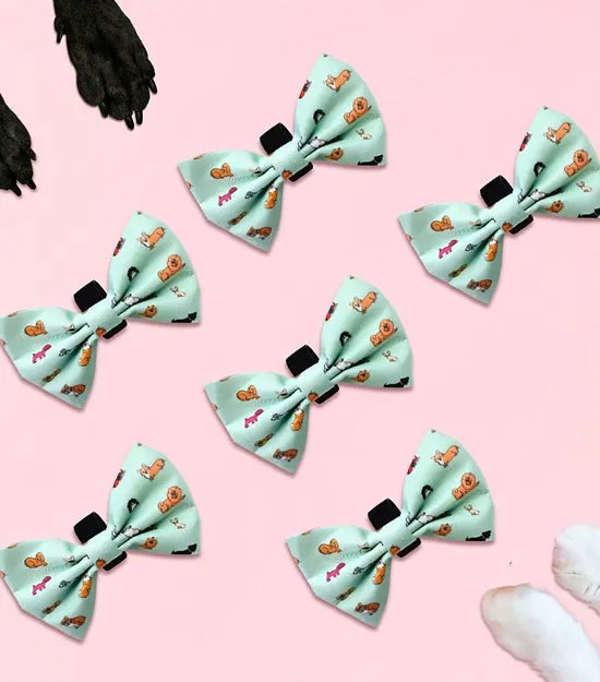Noeud papillon pour chien - Coucou Suzette x Arizona Hotdogs - Édition limitée - chez DOG DéliCAT