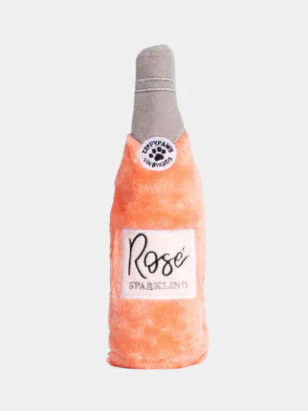 Peluche pour chien avec bouteille sifflante Happy Hour Crusherz Rosé Zippy Paws – Zippy Paws – DOG DéliCAT