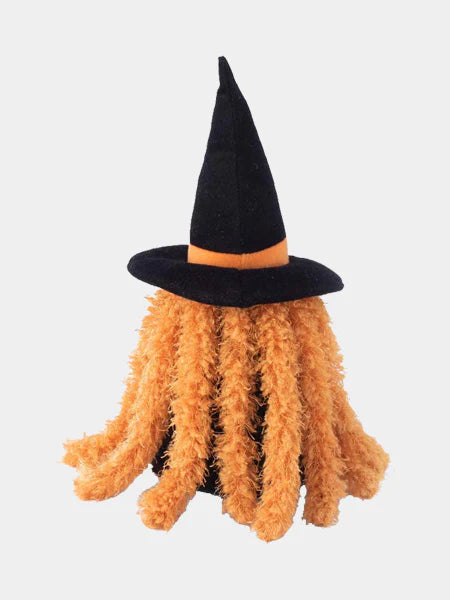 Peluche Sorcière 🧙‍♀️ en peluche pour chien de Zippy Paws avec squeaker intégré, poil doux, idéale pour le jeu et les câlins.