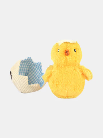 Jouet Peluche pour Chien - Œuf et Poussin de Pâques 🐣 - Pet Play 