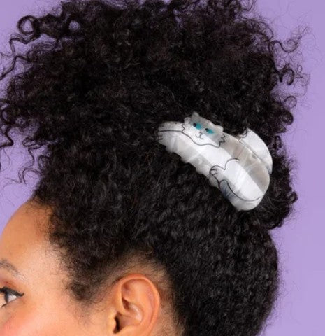 accessoire cheveux chat design rétro et stylé