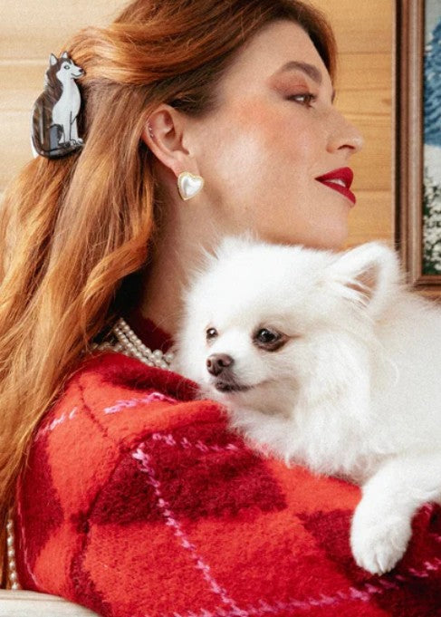 accessoire cheveux husky rétro fun