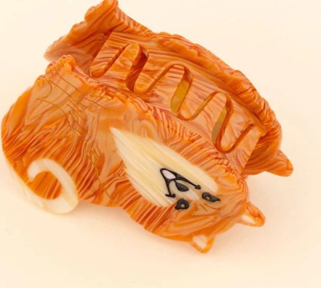 pince spitz sourire accessoire femme élégant