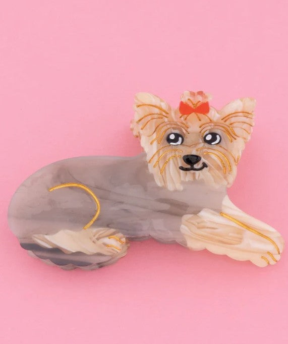 pince à cheveux yorkshire acétate chien