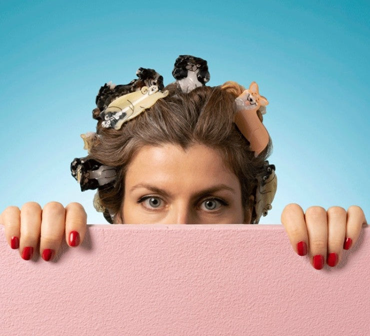 pince rétro chien cavalier coucou suzette