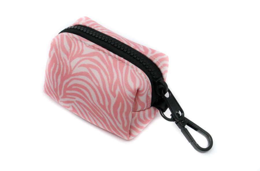 Distributeur de sacs d'hygiène Pink Zebra