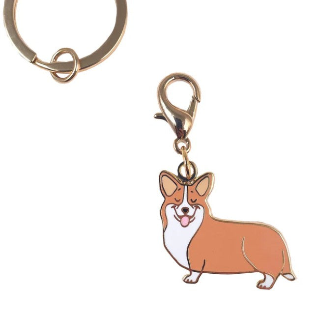 accessoire corgi langue tirée design drôle